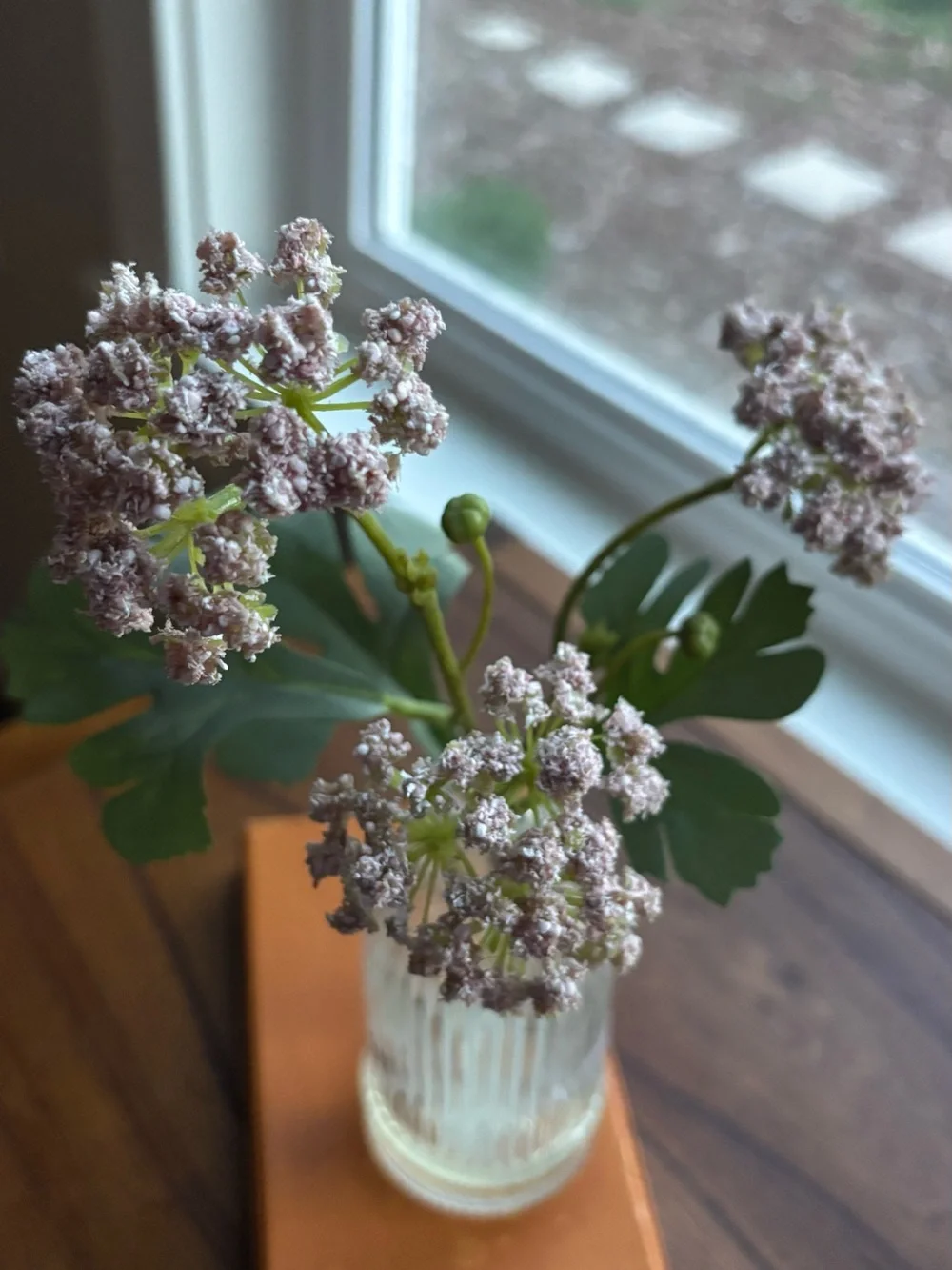 Hearth & Hand Pale Pink Clustered Floral Stem